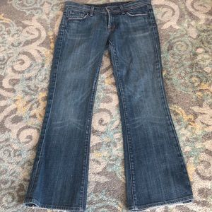 Citizens of Humanity wide leg low waist jeans